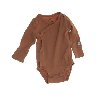 Body (Brun) fra Lindex Baby Bomuld, Elastan