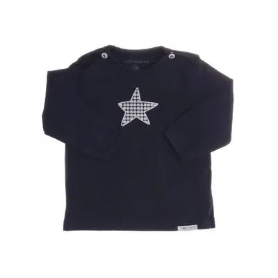 Lange mouwen shirt (Blauw, Wit) van Noppies Baby Katoen, Elastaan