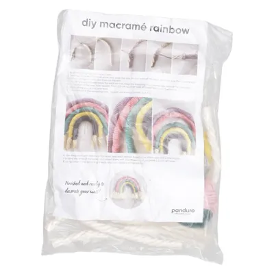 Pyssel (Macramé Rainbow) från Panduro