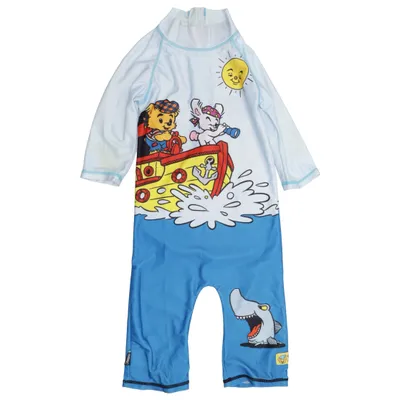 UV beschermende kleding (Blauw, Meerkleurig) van Småfolk