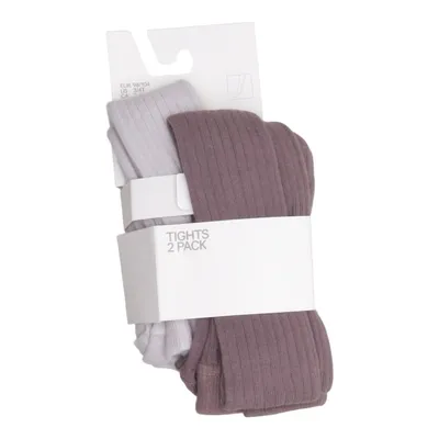 Tights (Purple, Gray) from H&M