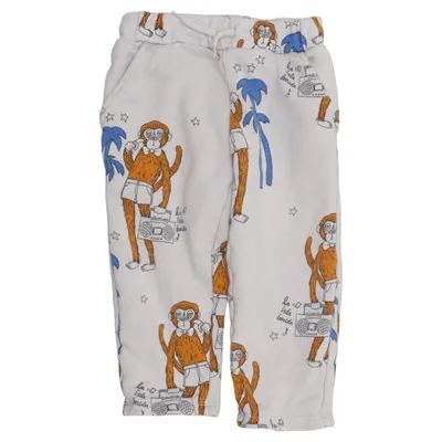 Mjukisbyxor (Beige, Flerfärgad) från Mini Rodini Bomull