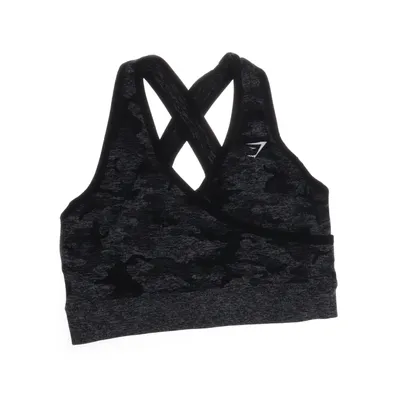 Brassière (Gris, Noir) de Gymshark Élasthane, Polyamide, Polyester