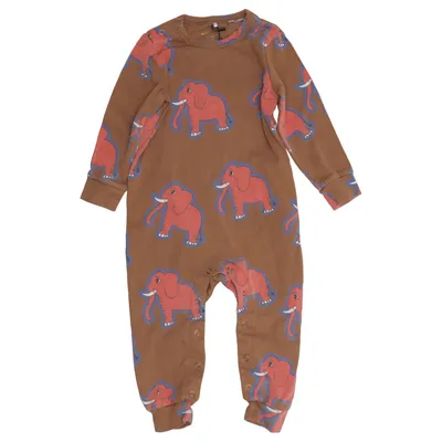 Rompers (Brown, Multicolored) from Mini Rodini Cotton