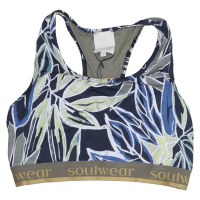 Sports bra (Blue, Green, Black, White) from Mey Lon Mey Elastane, Polyamide, Polyester