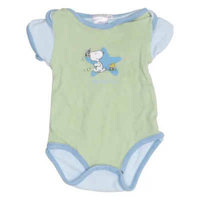 Romper (Groen, Blauw) van Snoopy Katoen