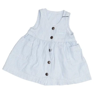 Robe salopette (Bleu, Blanc) de OshKosh B'gosh Coton