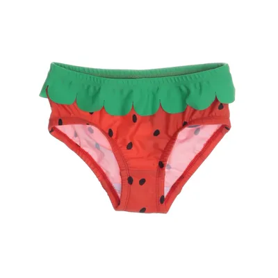 Bikini broekje (Rood, Groen, Zwart) van Mini Rodini Elastaan, Polyamide