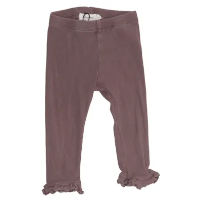 Leggings (Brown) from Lil' Atelier Elastane, Lyocell, Organic cotton