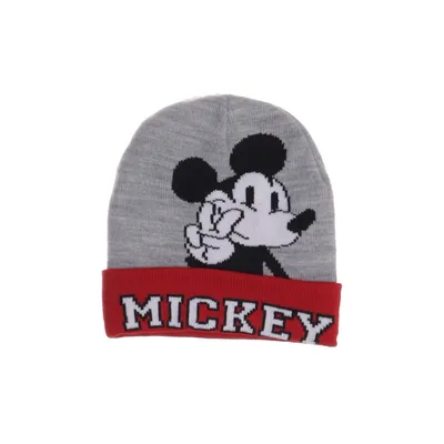 Beaniemössa (Grå, Röd, Flerfärgad) från Mickey Mouse Akryl, Elastan, Nylon, Polyester