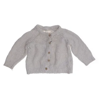 Cardigan (Beige) van Lil' Atelier Organisch katoen