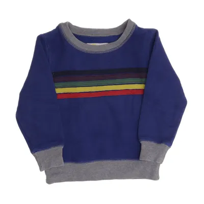 Collegetröja (Blå, Flerfärgad) från Mini Boden Bomull, Polyester