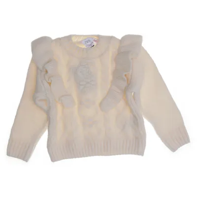 Pull-over (Blanc) de Zara Acrylique, Polyamide, Polyester