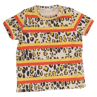 T-shirt (Beige, Multicolored) from Mini Rodini Cotton, Elastane