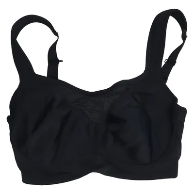 Sports bra (Black) from Glamorise Elastane, Polyamide