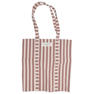 Canvas bag (Beige, Brown) from Sézane