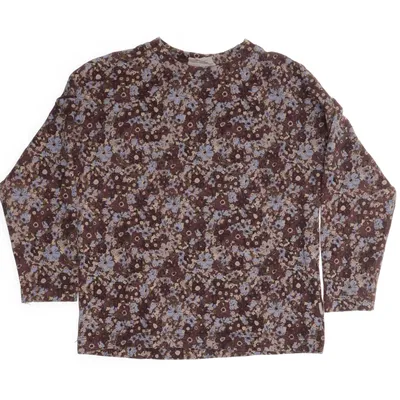 Lange mouwen shirt (Bruin, Meerkleurig) van Wheat Organisch katoen, Elastaan