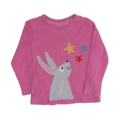 Lange mouwen shirt (Roze) van Frugi Organisch katoen