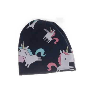Beanie (Blue, Multicolored) from Geggamoja Bamboo, Elastane, Organic cotton, Polyester