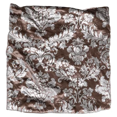 Kuddfodral (Brun, Silverfärgad) från Solbacka Hemtextil Polyester
