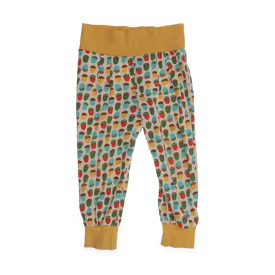 Pyjamasbyxor (Gul, Flerfärgad) från Duns Ekologisk bomull