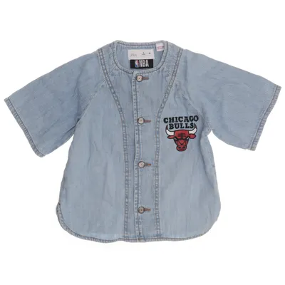 Korte mouwen shirt (Blauw) van Zara Katoen