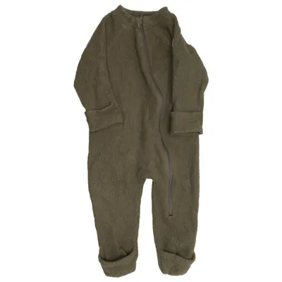 Rompers (Brown) from Mikk-line Merino wool, Polyester