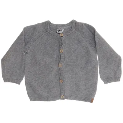 Kofta (Grå) från POMPdeLUx Bomull, Ull