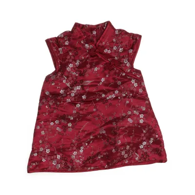 Cheongsam (Rood, Meerkleurig) van H&M Katoen, Polyamide, Polyester