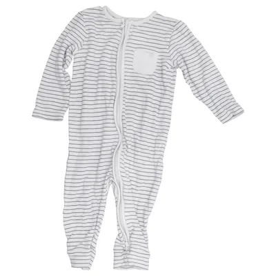 Barboteuse (Blanc, Gris) de Mori Coton biologique