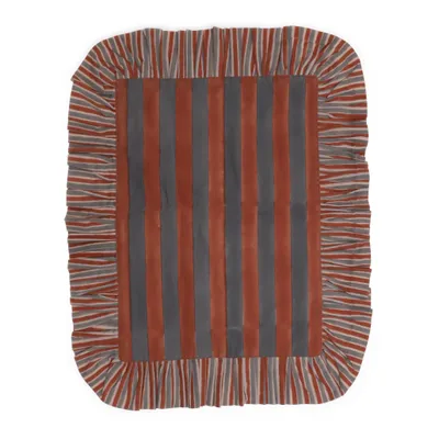 Bordstablett (Grå, Orange, Vit, Röd) från Chamois Bomull