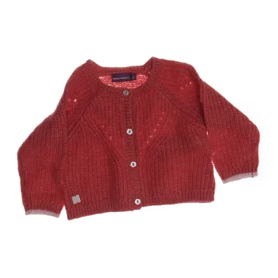 Cardigan (Brown) from Sergent Major Acrylic, Polyamide, Polyester, Wool