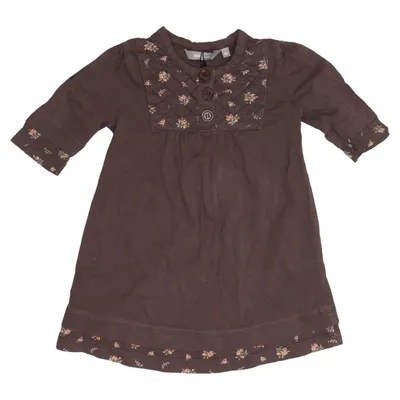 Dress (Brown, Multicolored) from Kids by Lindex Cotton
