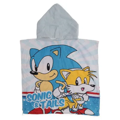 Badcape (Blå, Flerfärgad) från Sega Bomull