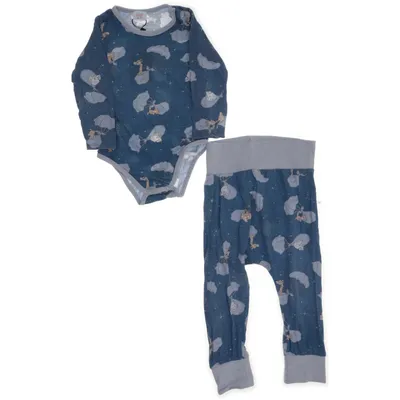 Set (Blue, Multicolored) from Disney Baby Cotton