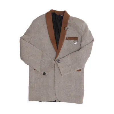 Blazer (Beige, Brown)