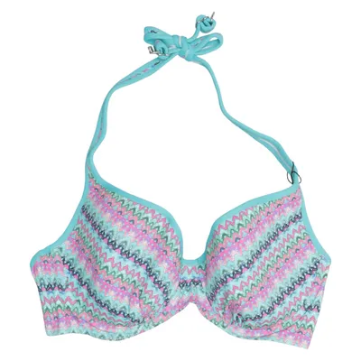 Bikinioberteil (Blau, Pink, Mehrfarbig) von Fantasy Elasthan, Polyamid