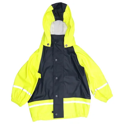 Rain jacket (Yellow, Black) from Rainbusters Polyester