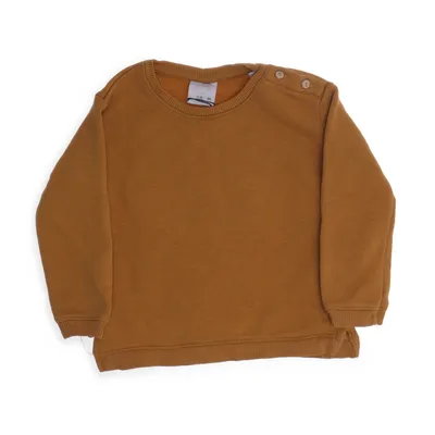 Sweatshirt (Geel) van Zara Baby Katoen, Elastaan