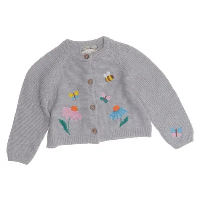Cardigan (Gray, Multicolored) from Frugc Organic cotton