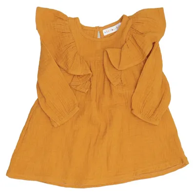 Dress (Brown) from Minimarket Cotton