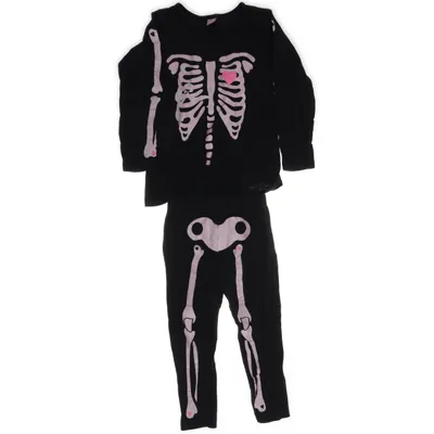 Pyjama (Zwart, Roze) van Dopo Dopo Girls Katoen