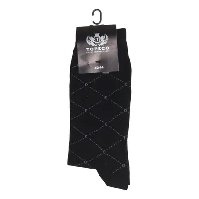 Chaussettes (Noir) de Topeco Coton, Élasthane, Polyamide