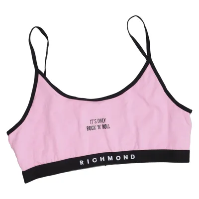 Bralette (Roze, Zwart) van John Richmond Katoen, Elastaan