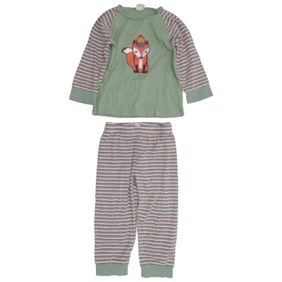 Pajamas (Green, Gray, Red) from Alana Cotton