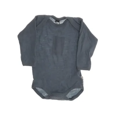 Romper (Blauw) van Dilling Organisch katoen, Merinowol