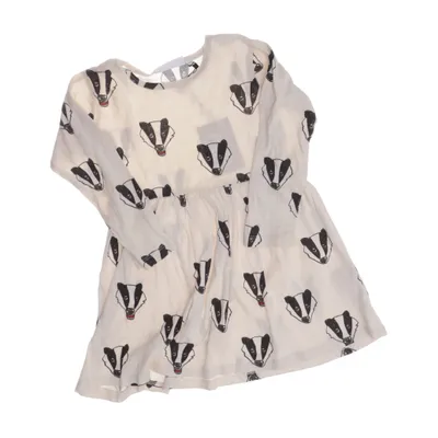 Klänning (Beige, Flerfärgad) från Mini Rodini Ekologisk bomull