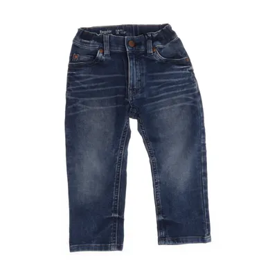 Jeans (Blå) från Regular by Lindex Bomull, Elastan, Polyester