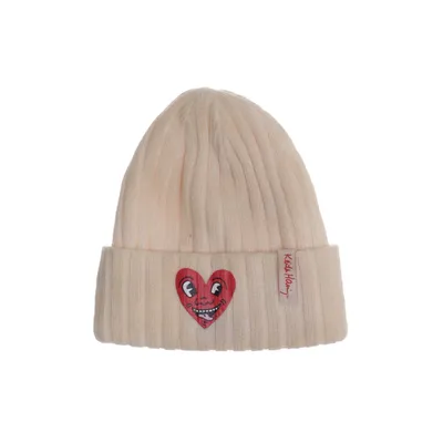 Beaniemössa (Beige) från Keith Haring Akryl, Polyester
