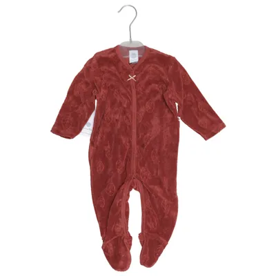 Barboteuse (Rouge) de Sanetta Coton, Polyester